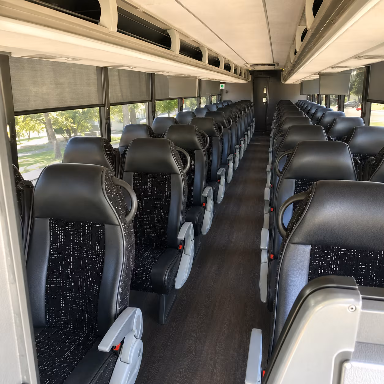Garden Grove Airport Shuttle & Transportation party bus interior