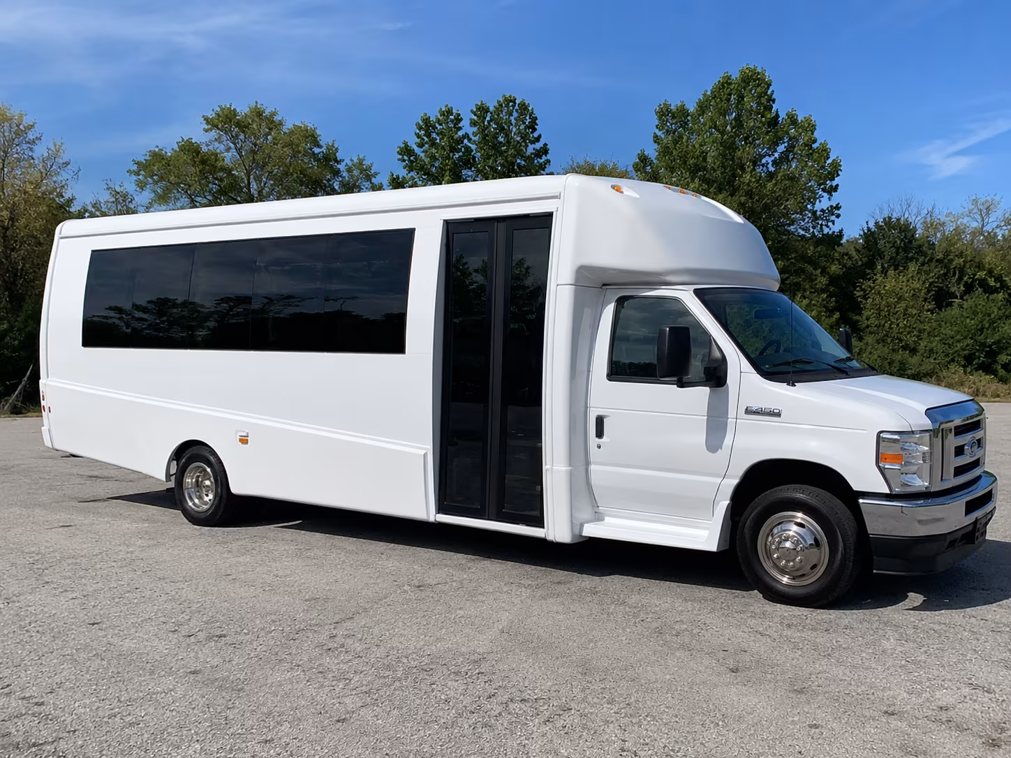 Garden Grove Bachelor & Bachelorette Transportation party bus exterior