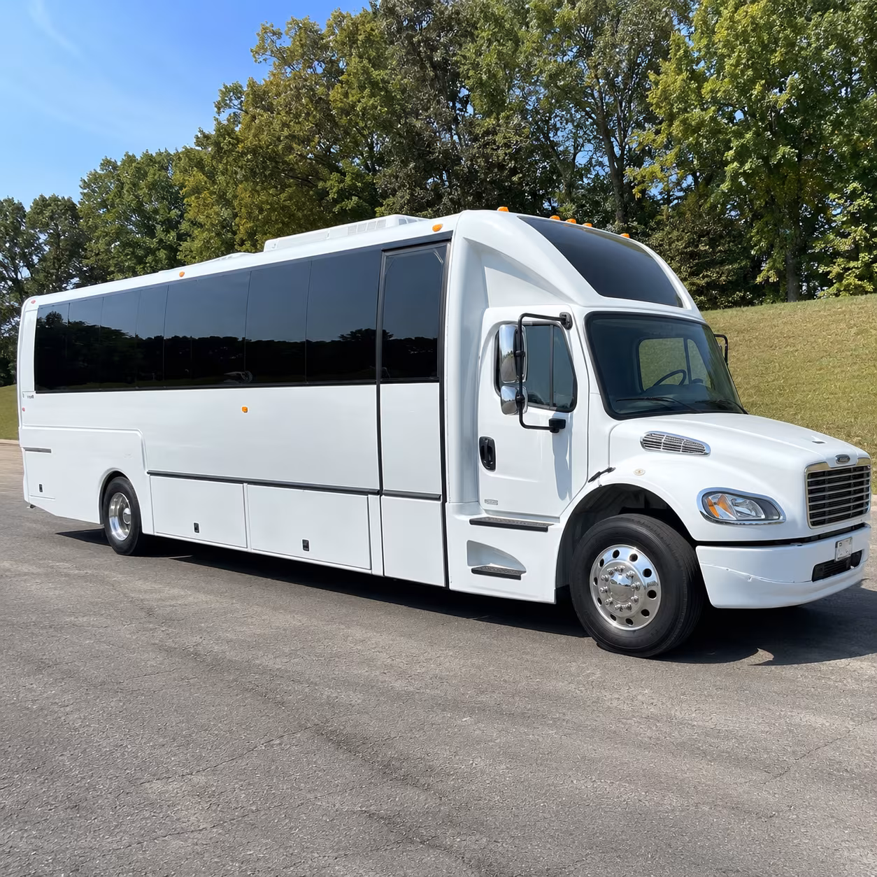 Garden Grove Bachelor & Bachelorette Transportation party bus exterior