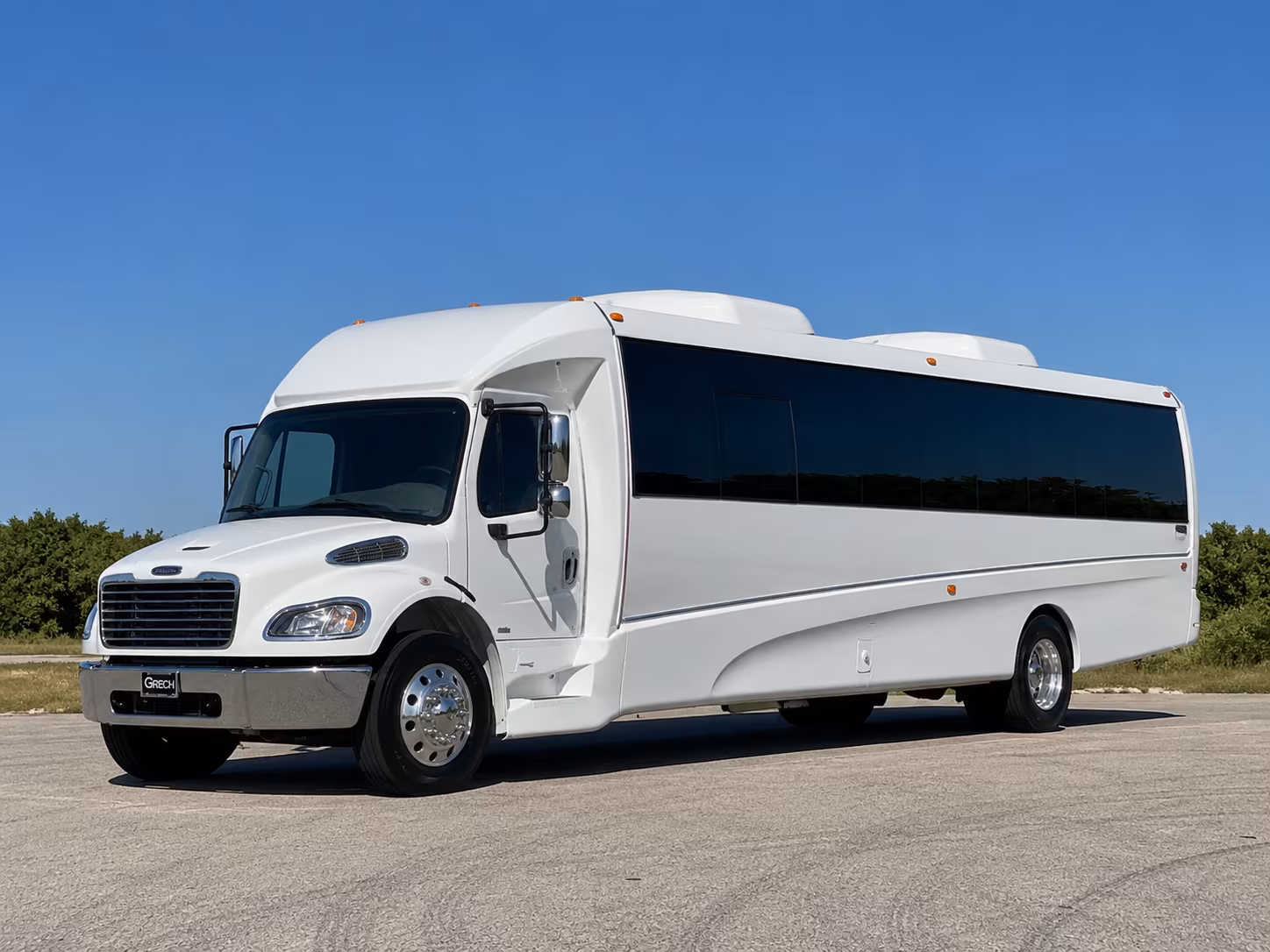 Garden Grove Concert & Music Festival Transportation party bus exterior