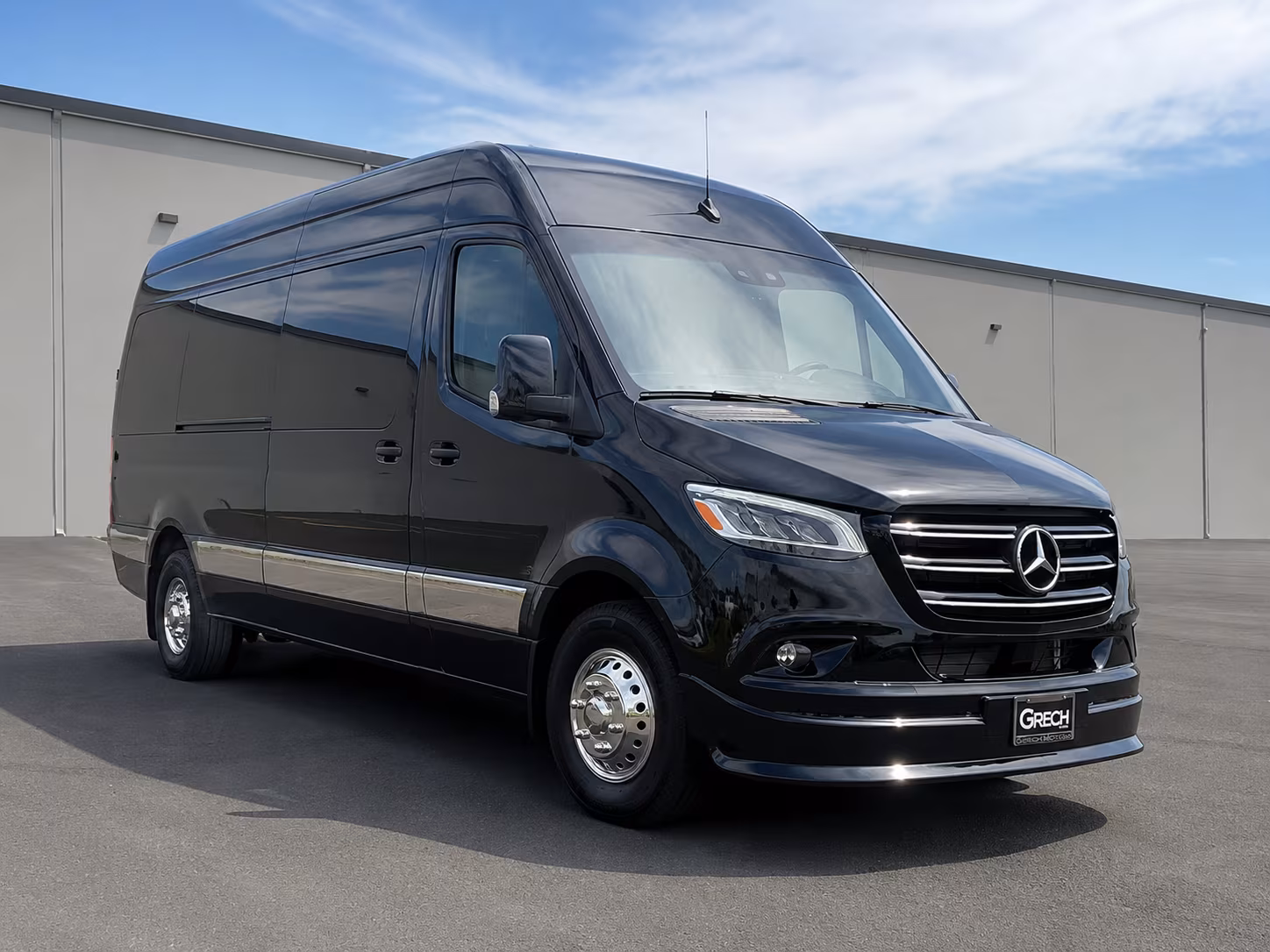 Garden Grove Corporate Transportation party bus exterior