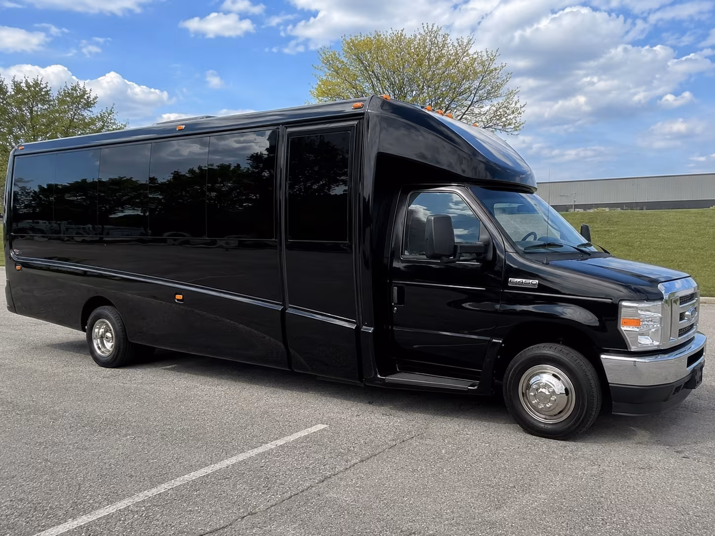 Garden Grove Corporate Transportation party bus exterior