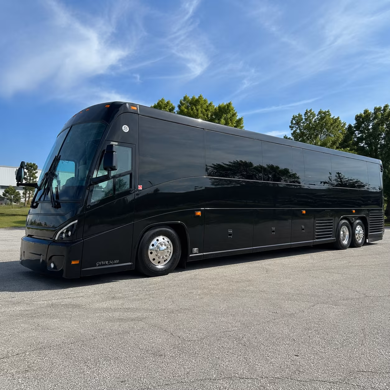 Garden Grove Corporate Transportation party bus interior