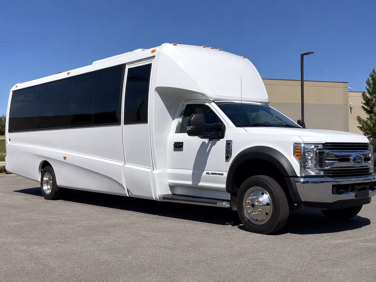 Garden Grove School Event Transportation party bus exterior