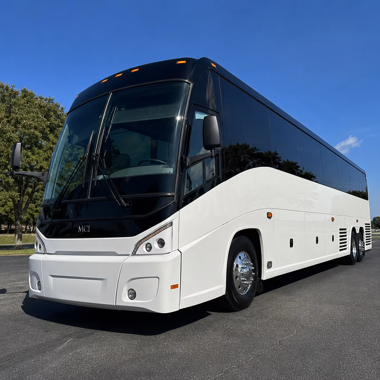 Garden Grove School Event Transportation party bus exterior