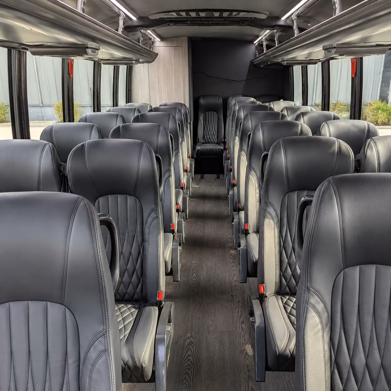 Garden Grove School Event Transportation party bus exterior