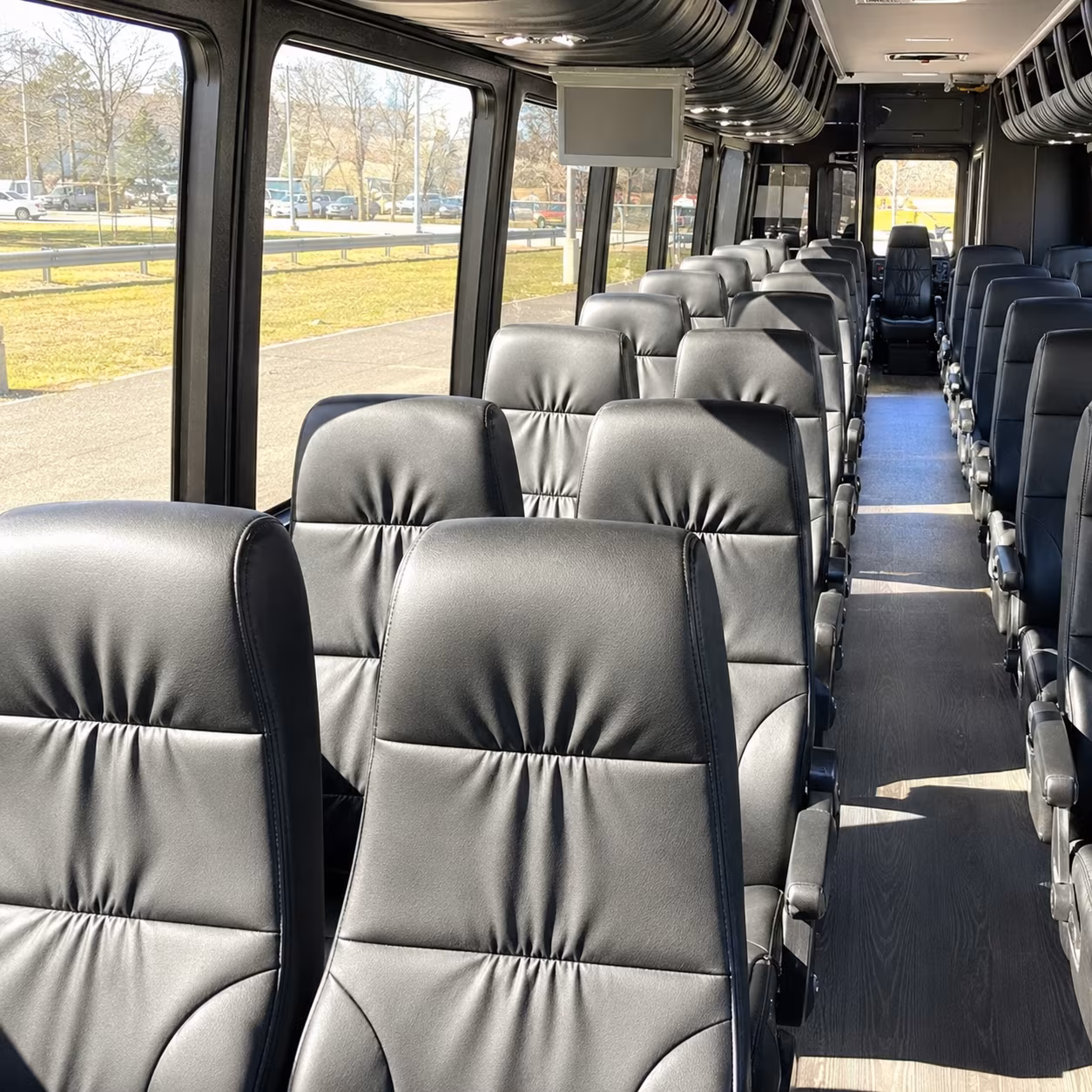 Garden Grove School Event Transportation onboard seating