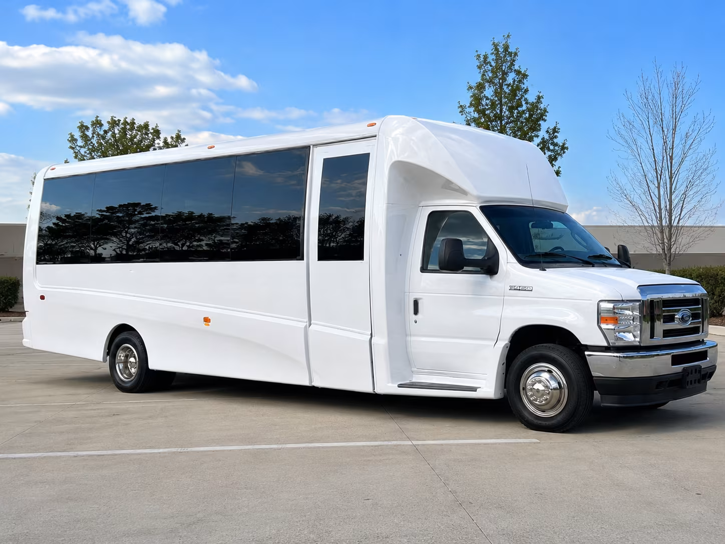 Garden Grove School Event Transportation party bus interior