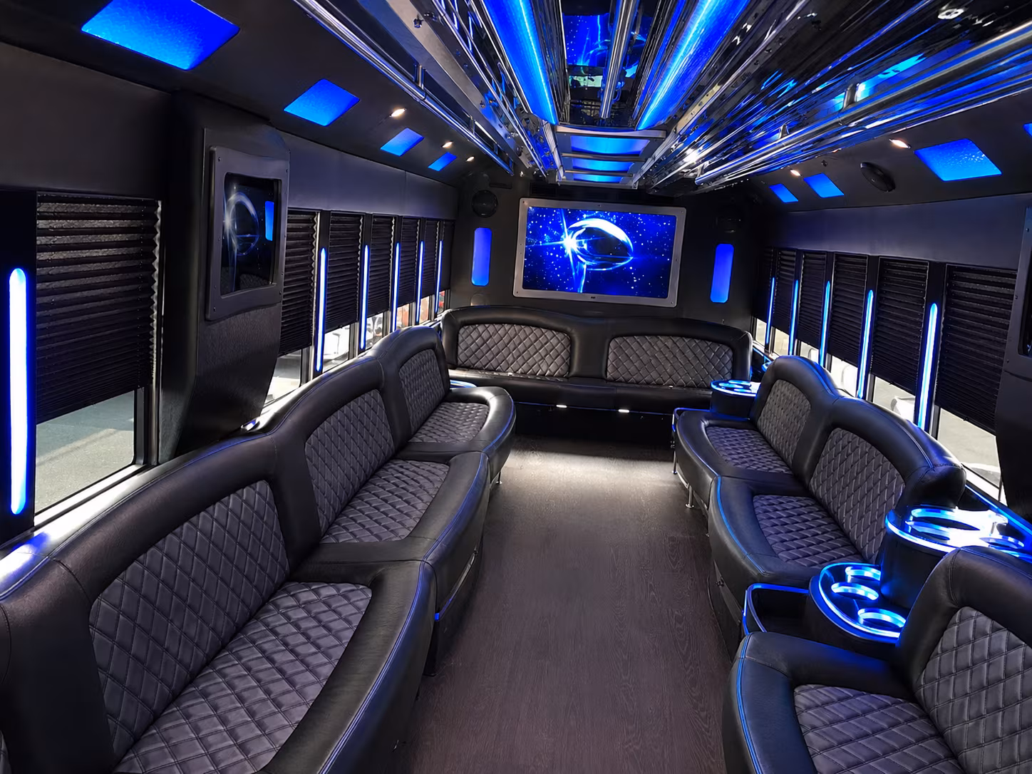 Orange Birthday, Sweet 16, & Quinceañera Party Bus Rentals