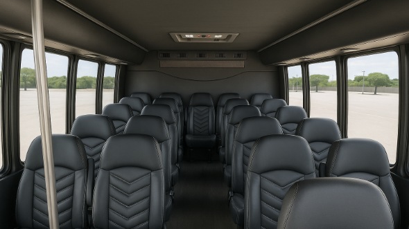20 Passenger Minibus Interior